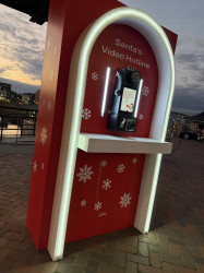 Santa Telephone Booth