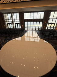 10ft Acrylic Circle Stage