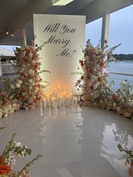 4'x8' White Acrylic Backdrop